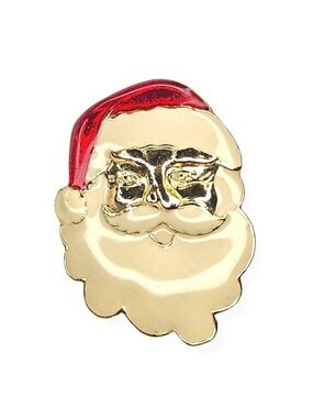Vintage Santa Claus Enamel Steinmetz SFJ Brooch Pin